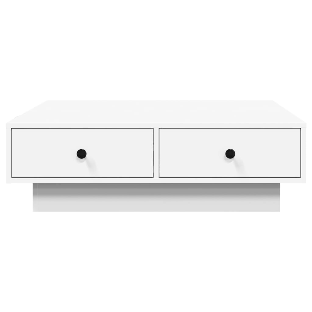 Salontafel 90x90x28 cm spaanplaat wit is nu te koop bij PeponiXL, paradijselijk wonen!