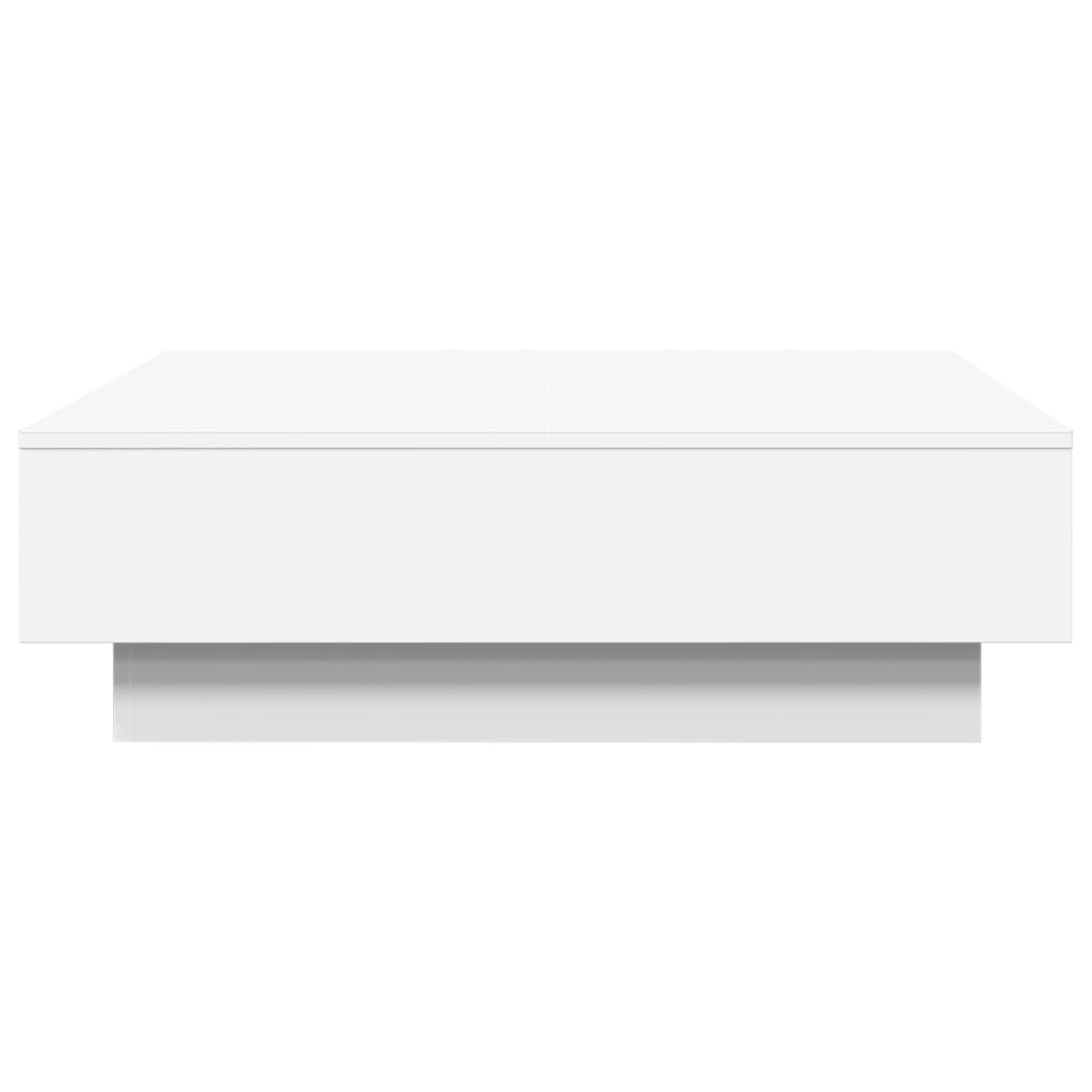 Salontafel 90x90x28 cm spaanplaat wit is nu te koop bij PeponiXL, paradijselijk wonen!