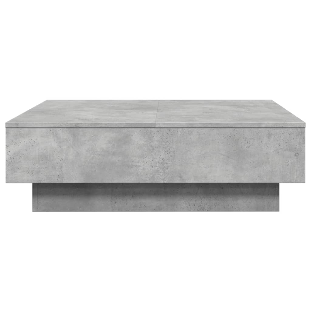 Salontafel 90x90x28 cm spaanplaat betongrijs is nu te koop bij PeponiXL, paradijselijk wonen!