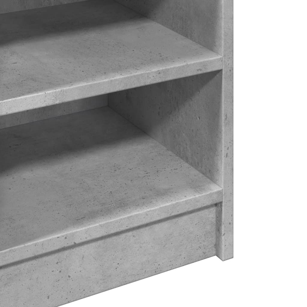Wastafelkast 90x29x55 cm bewerkt hout betongrijs is nu te koop bij PeponiXL, paradijselijk wonen!