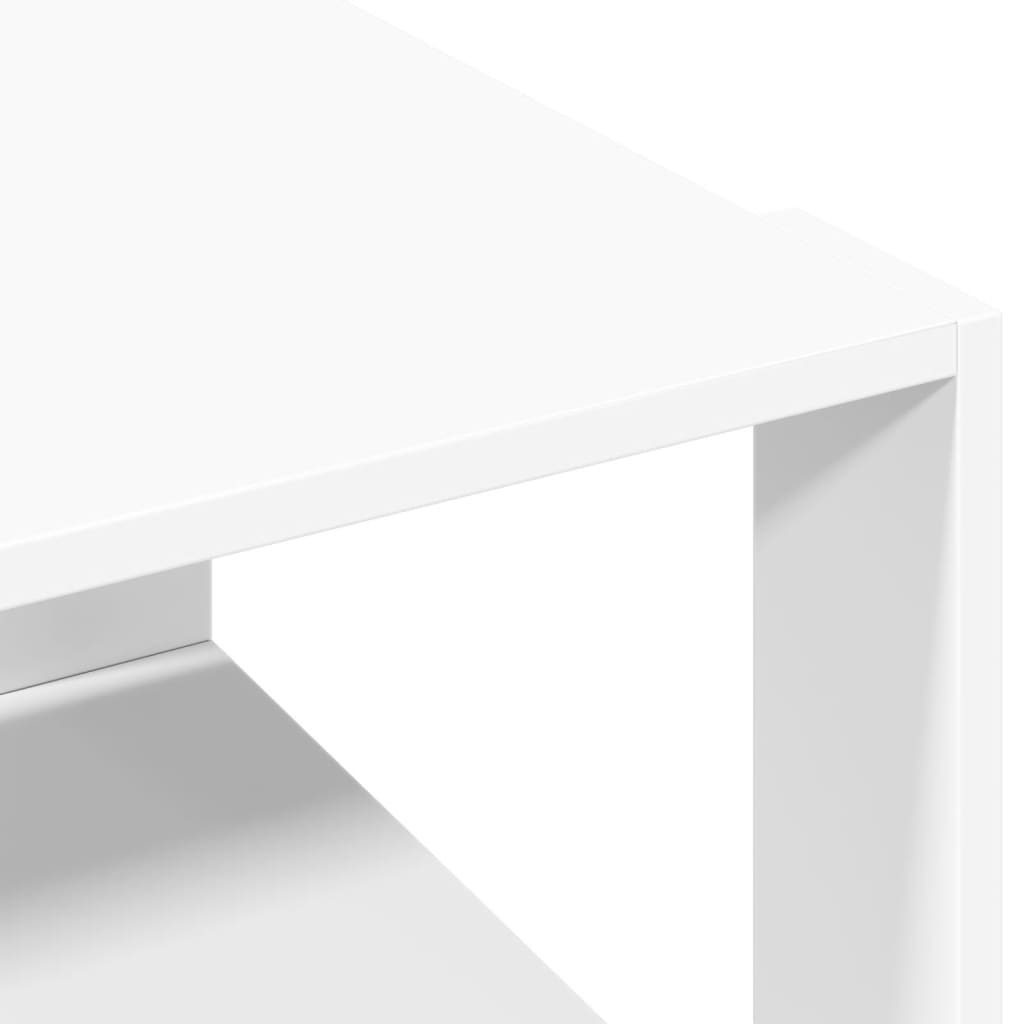 Salontafel Wit 51,5x51,5x30 cm Bewerkt Hout is nu te koop bij PeponiXL, paradijselijk wonen!
