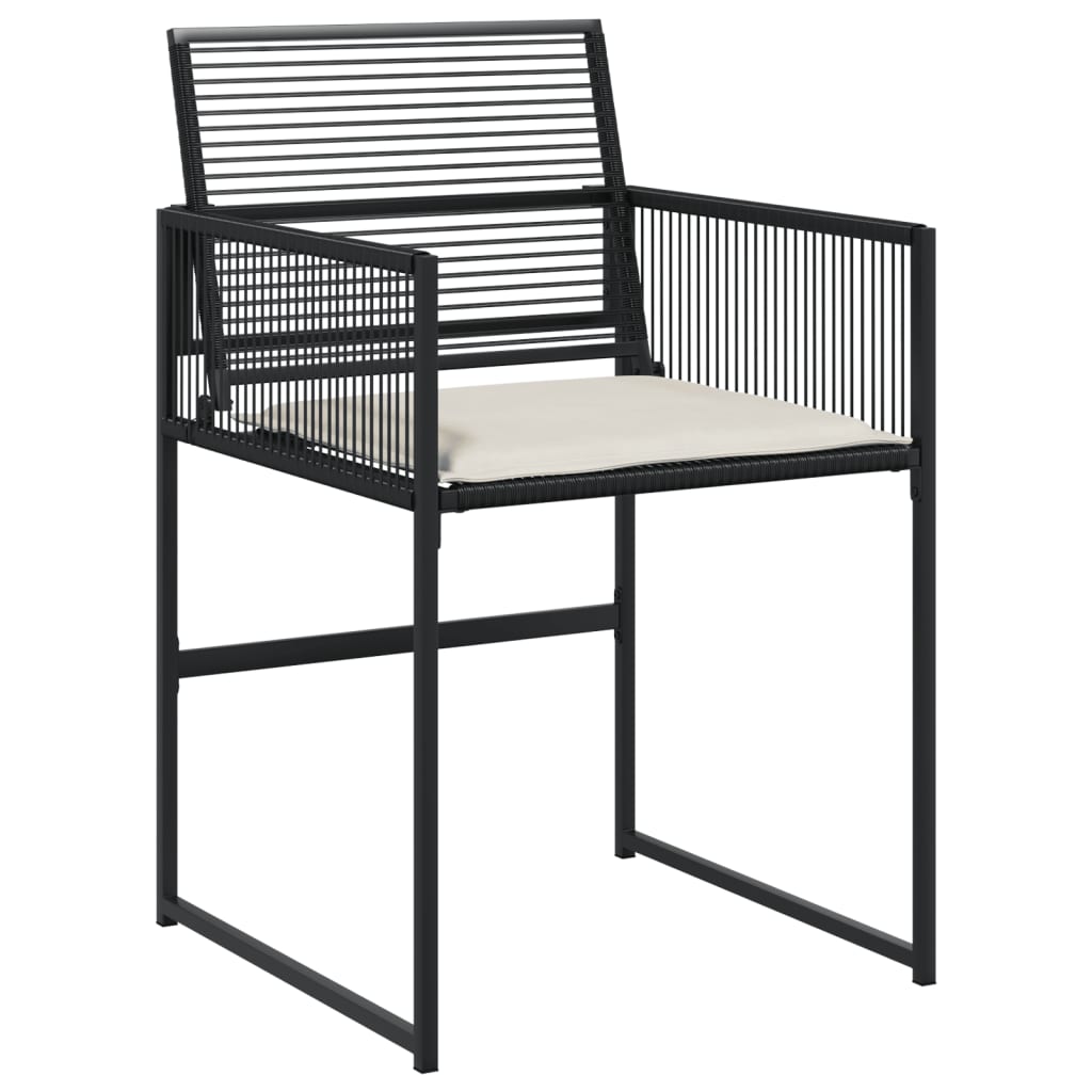 11-delige Tuinset met kussens poly rattan zwart is nu te koop bij PeponiXL, paradijselijk wonen!