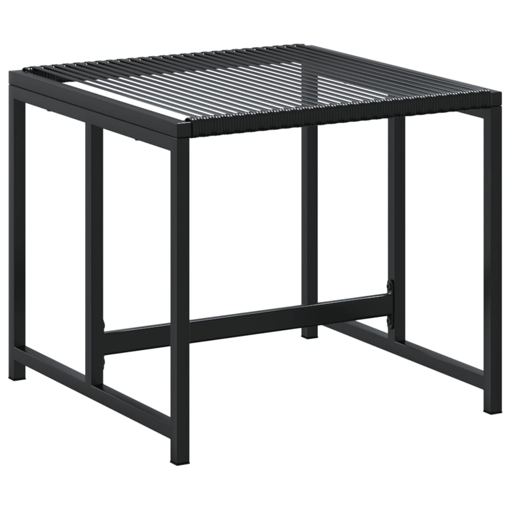11-delige Tuinset poly rattan zwart is nu te koop bij PeponiXL, paradijselijk wonen!