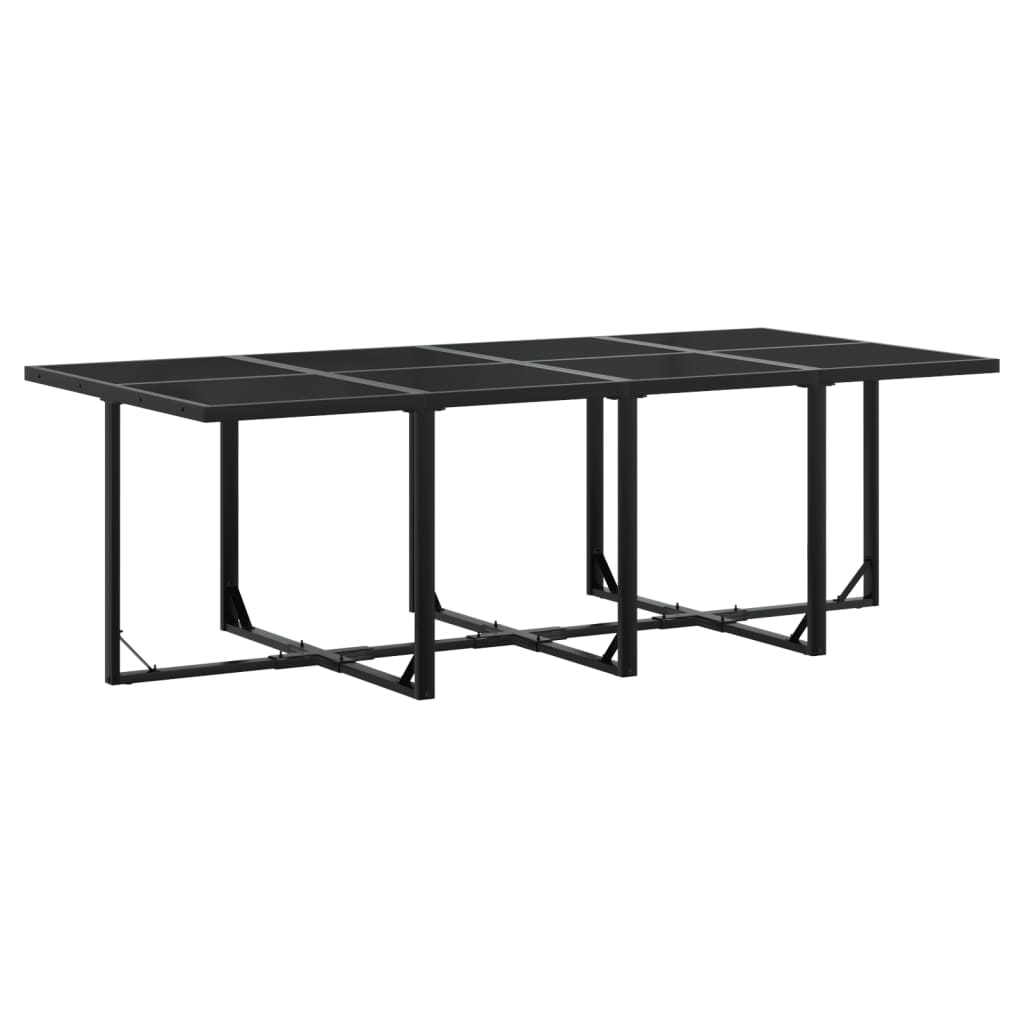 13-delige Tuinset met kussens poly rattan zwart is nu te koop bij PeponiXL, paradijselijk wonen!