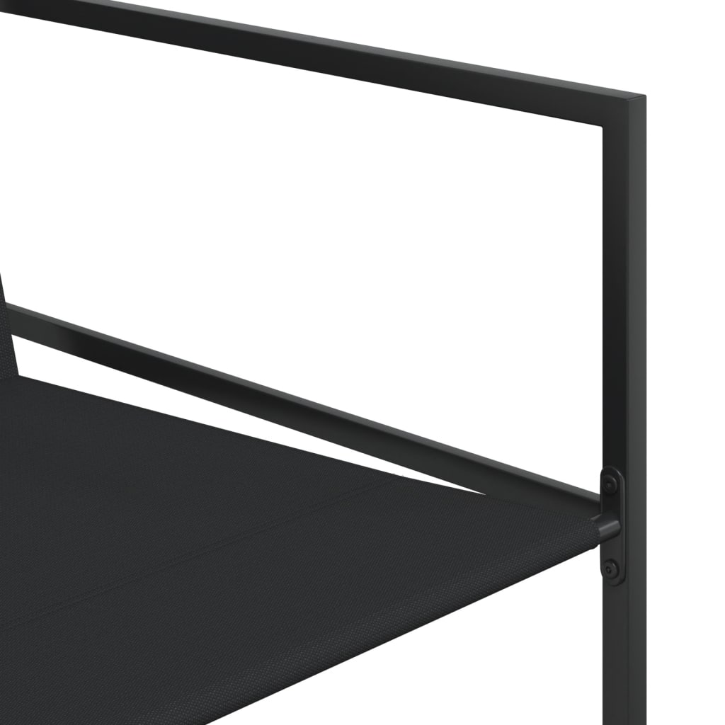 11-delige Tuinset textileen zwart is nu te koop bij PeponiXL, paradijselijk wonen!