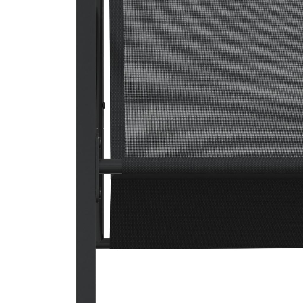 11-delige Tuinset textileen zwart is nu te koop bij PeponiXL, paradijselijk wonen!