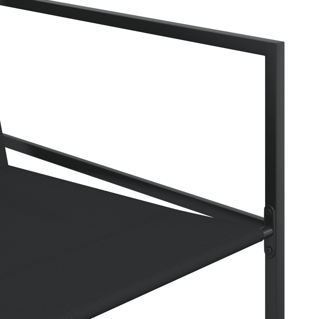 13-delige Tuinset textileen zwart is nu te koop bij PeponiXL, paradijselijk wonen!