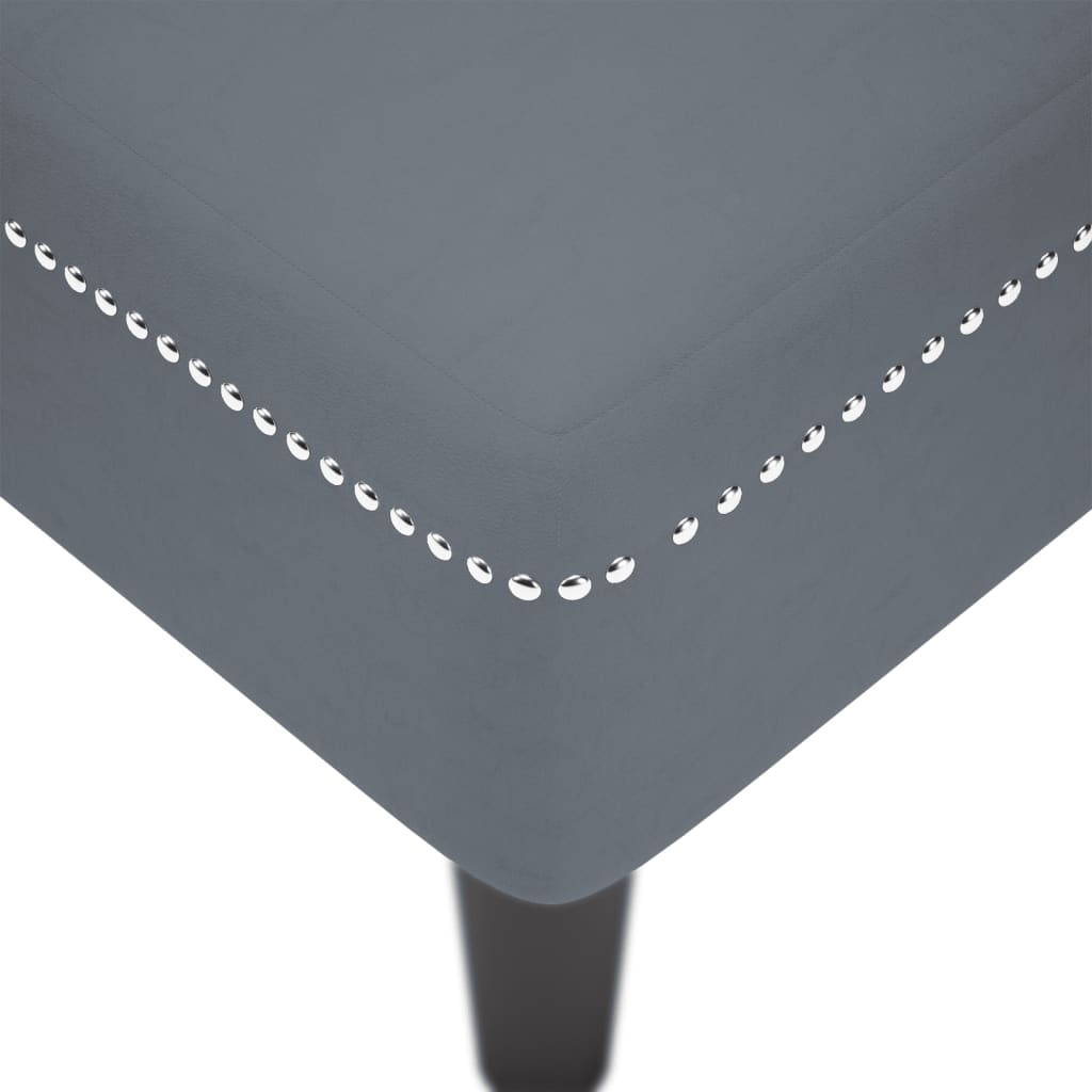 Chaise longue met kussen&rechterarmleuning fluweel donkergrijs is nu te koop bij PeponiXL, paradijselijk wonen!