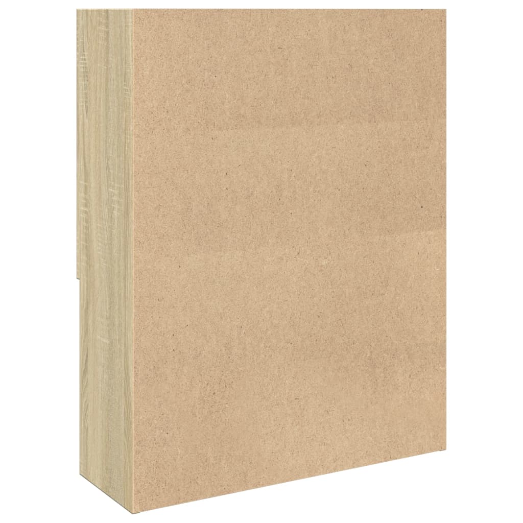 Wasmachinekast 70,5x24x90 cm sonoma eikenkleurig is nu te koop bij PeponiXL, paradijselijk wonen!