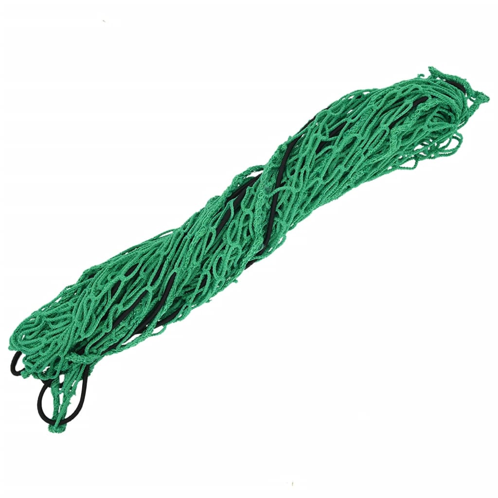 Aanhangwagennet elastisch touw 2,2x1,5 m polypropeen groen is nu te koop bij PeponiXL, paradijselijk wonen!
