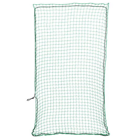 Aanhangwagennet elastisch touw 2,7x1,5 m polypropeen groen is nu te koop bij PeponiXL, paradijselijk wonen!