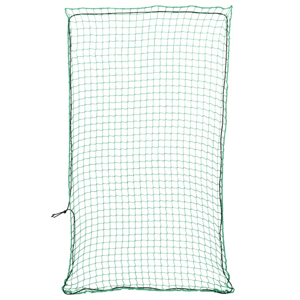 Aanhangwagennet elastisch touw 3,5x2 m polypropeen groen is nu te koop bij PeponiXL, paradijselijk wonen!