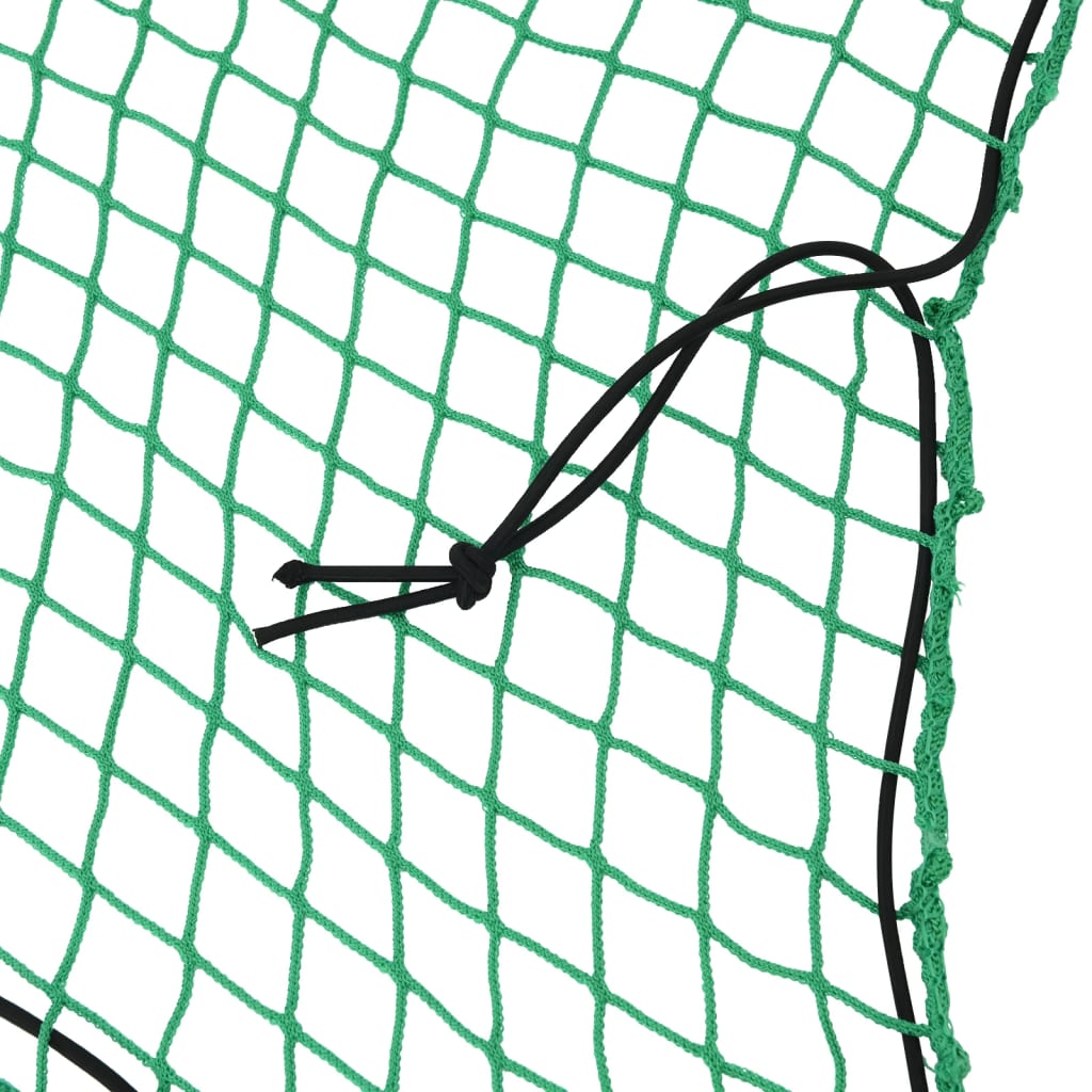 Aanhangwagennet elastisch touw 3,5x2 m polypropeen groen is nu te koop bij PeponiXL, paradijselijk wonen!