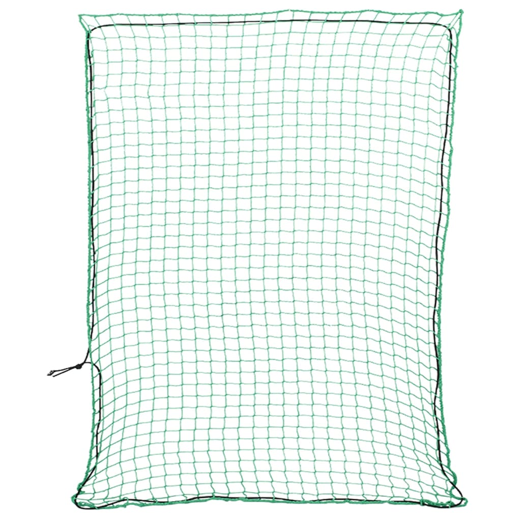Aanhangwagennet elastisch touw 3x2,5 m polypropeen groen is nu te koop bij PeponiXL, paradijselijk wonen!
