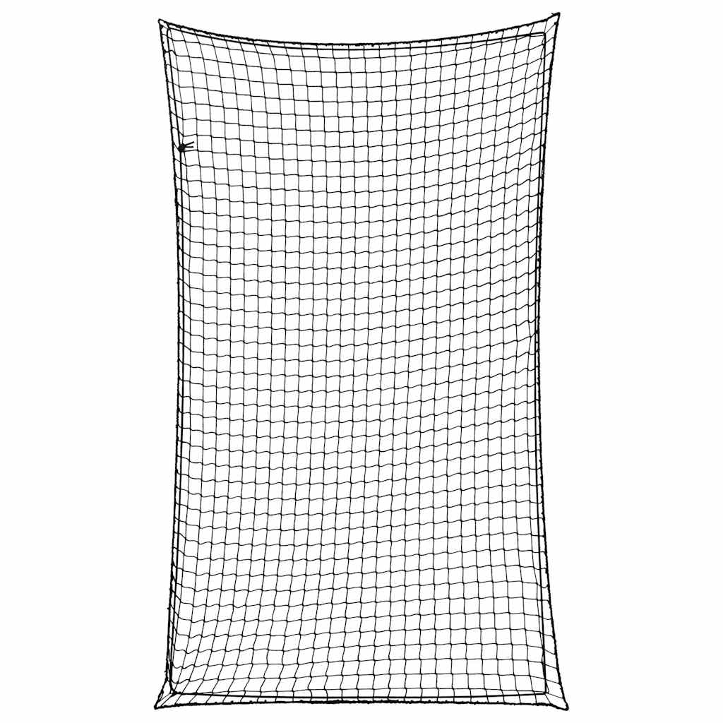 Aanhangwagennet elastisch touw 2,1x1,25 m polypropeen zwart is nu te koop bij PeponiXL, paradijselijk wonen!