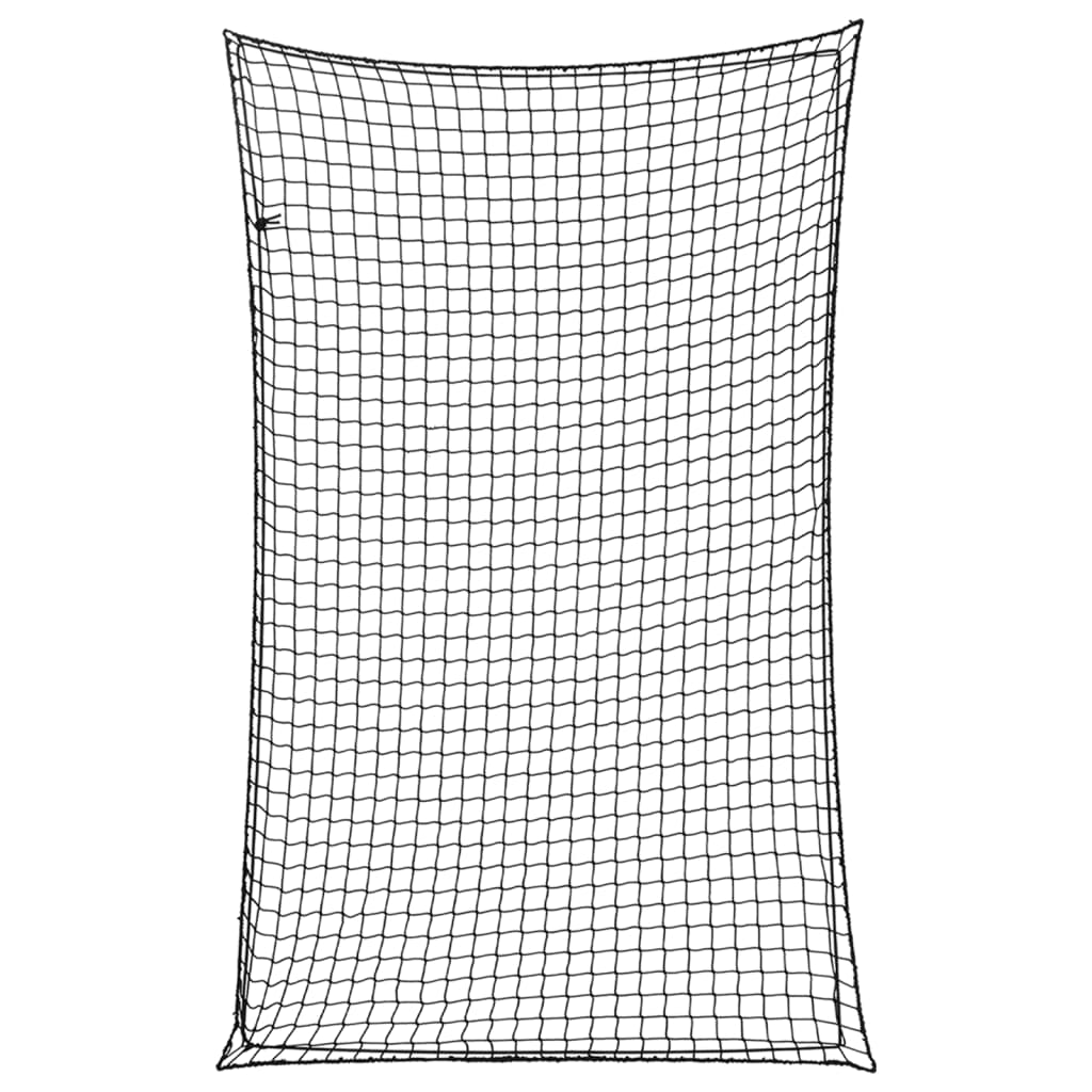 Aanhangwagennet elastisch touw 4x2,5 m polypropeen zwart is nu te koop bij PeponiXL, paradijselijk wonen!