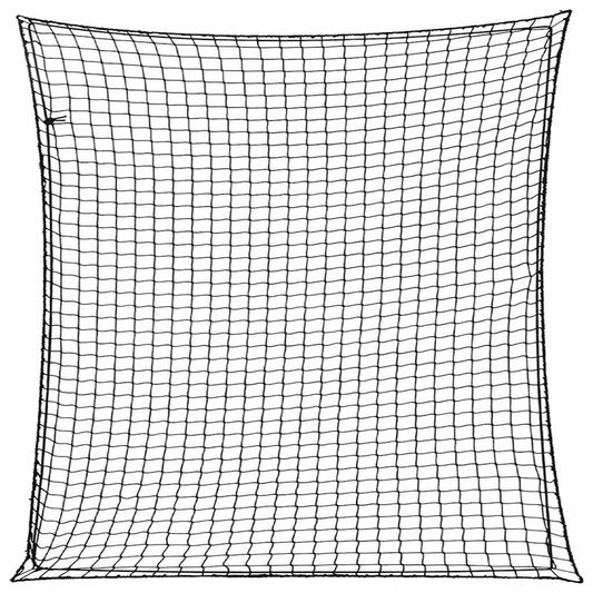 Aanhangwagennet elastisch touw 3x3 m polypropeen zwart is nu te koop bij PeponiXL, paradijselijk wonen!