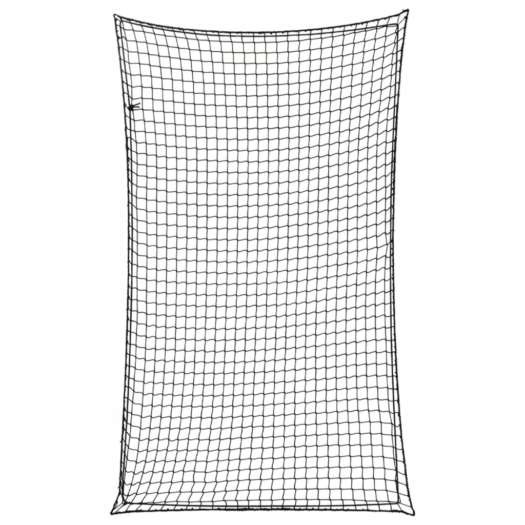 Aanhangwagennet elastisch touw 5x3 m polypropeen zwart is nu te koop bij PeponiXL, paradijselijk wonen!