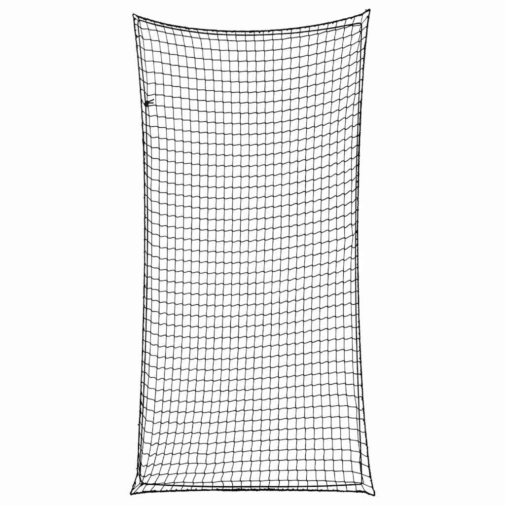 Aanhangwagennet elastisch touw 6x3 m polypropeen zwart is nu te koop bij PeponiXL, paradijselijk wonen!
