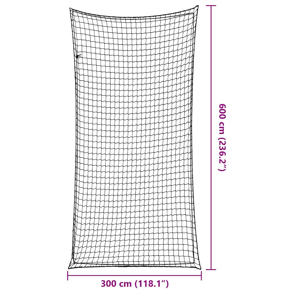 Aanhangwagennet elastisch touw 6x3 m polypropeen zwart is nu te koop bij PeponiXL, paradijselijk wonen!