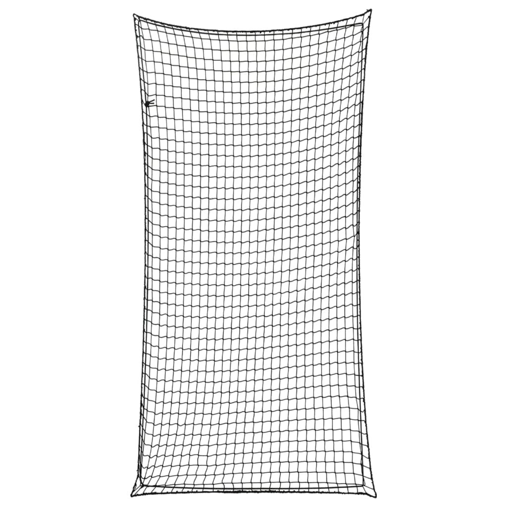 Aanhangwagennet elastisch touw 7x3,5 m polypropeen zwart is nu te koop bij PeponiXL, paradijselijk wonen!