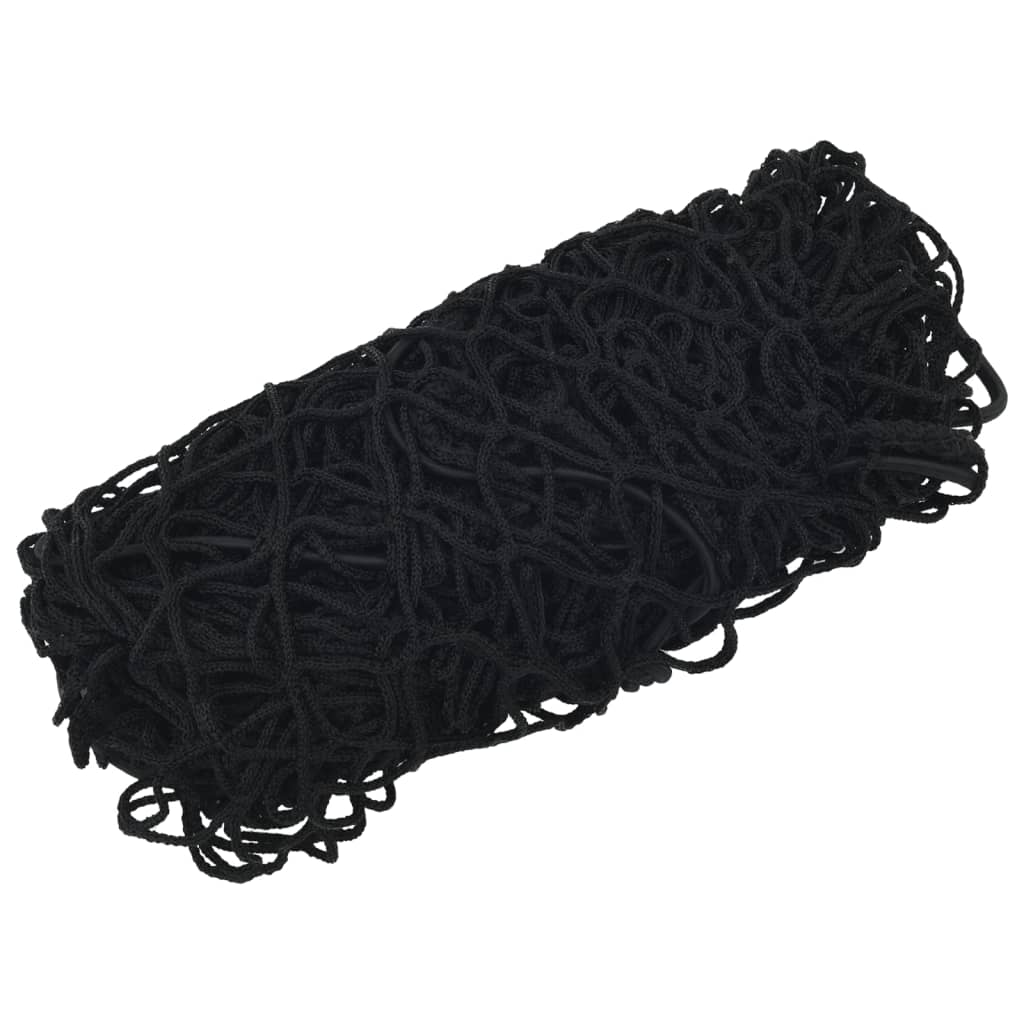 Aanhangwagennet elastisch touw 7x3,5 m polypropeen zwart is nu te koop bij PeponiXL, paradijselijk wonen!