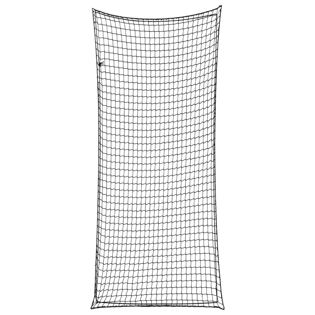 Aanhangwagennet elastisch touw 8x3,5 m polypropeen zwart is nu te koop bij PeponiXL, paradijselijk wonen!