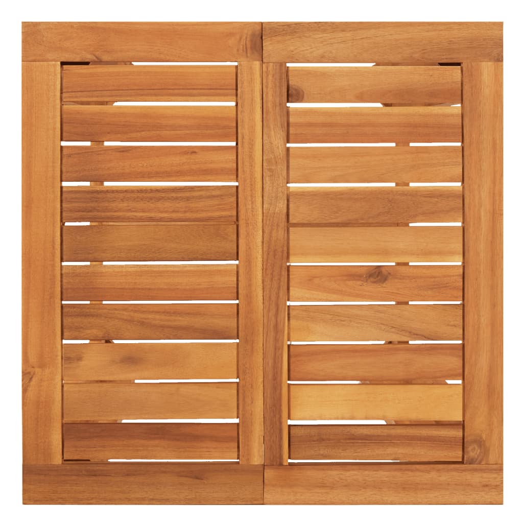 3-delige Tuinbarset massief acaciahout en poly rattan grijs is nu te koop bij PeponiXL, paradijselijk wonen!