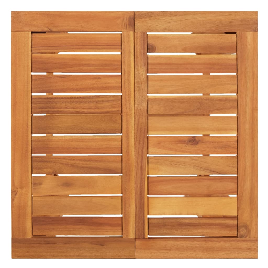 5-delige Tuinbarset massief acaciahout en poly rattan grijs is nu te koop bij PeponiXL, paradijselijk wonen!