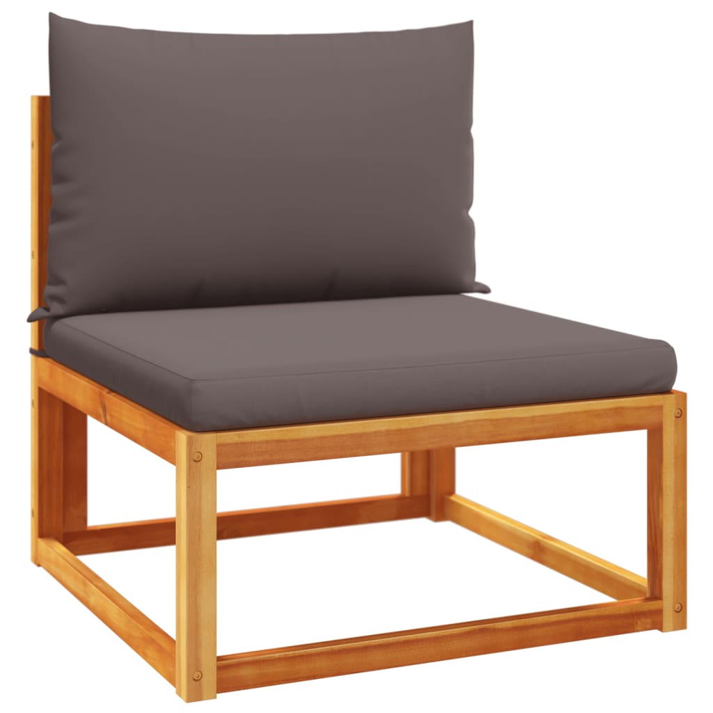 10-delige tuinbankset met kussens acaciahout & rotan is nu te koop bij PeponiXL, paradijselijk wonen!