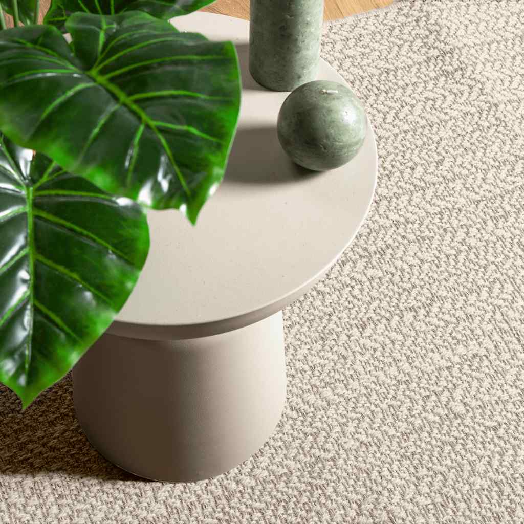 Vloerkleed ZIZUR room binnen en buiten 140x200 cm jute look is nu te koop bij PeponiXL, paradijselijk wonen!