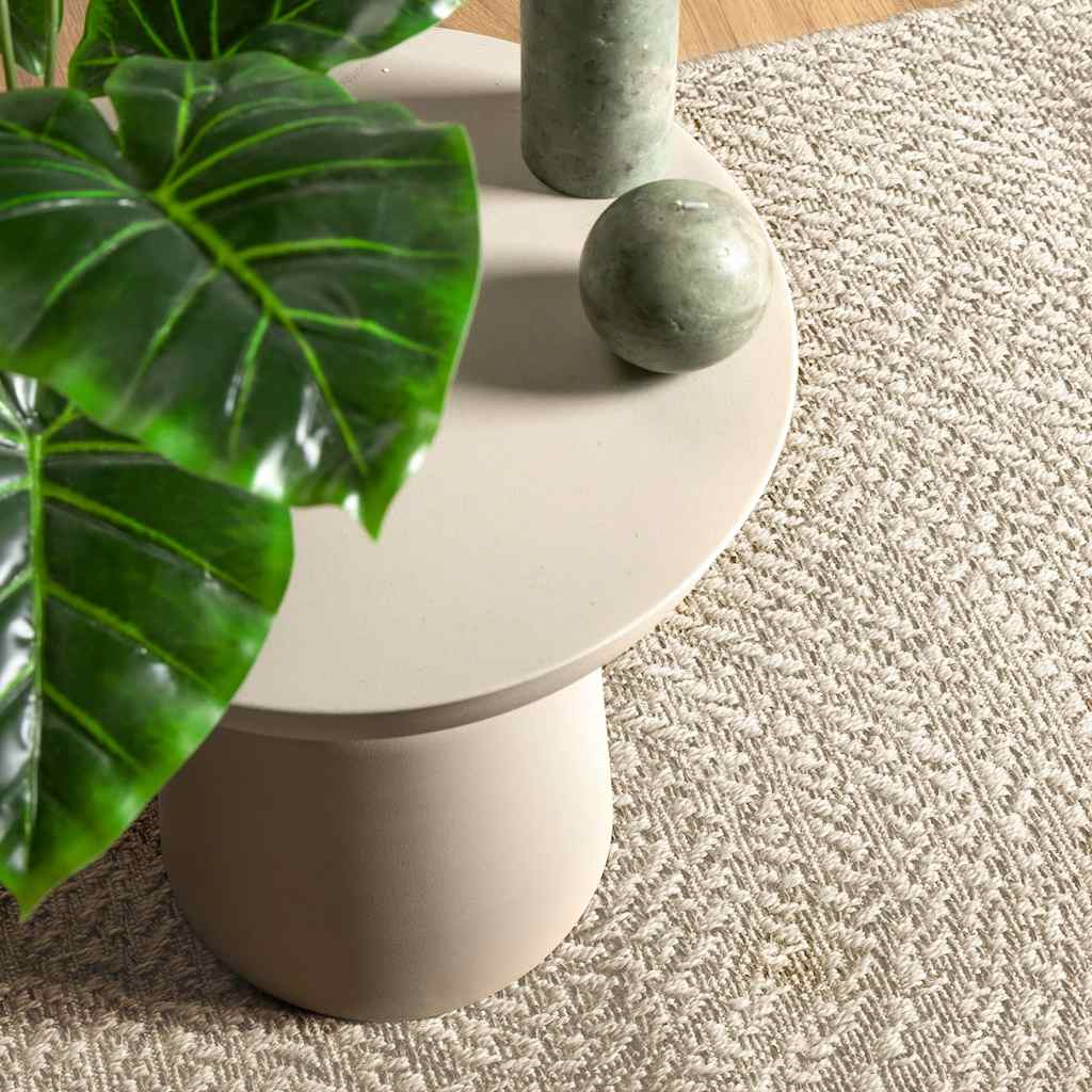 Vloerkleed ZIZUR room binnen en buiten 60x110 cm jute look is nu te koop bij PeponiXL, paradijselijk wonen!