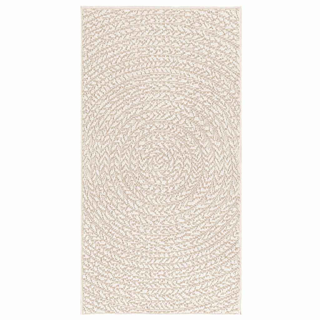 Vloerkleed ZIZUR room binnen en buiten 60x110 cm jute look is nu te koop bij PeponiXL, paradijselijk wonen!