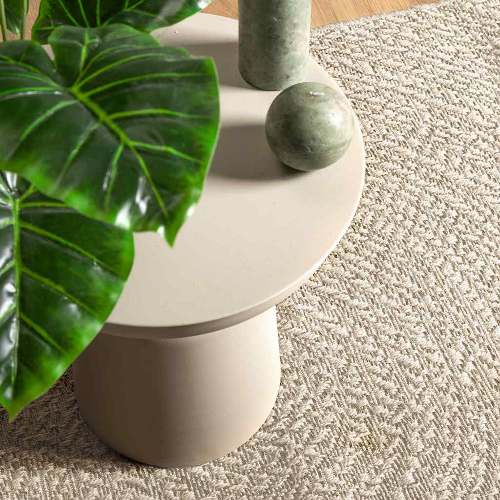 Vloerkleed ZIZUR room binnen en buiten 80x150 cm jute look is nu te koop bij PeponiXL, paradijselijk wonen!