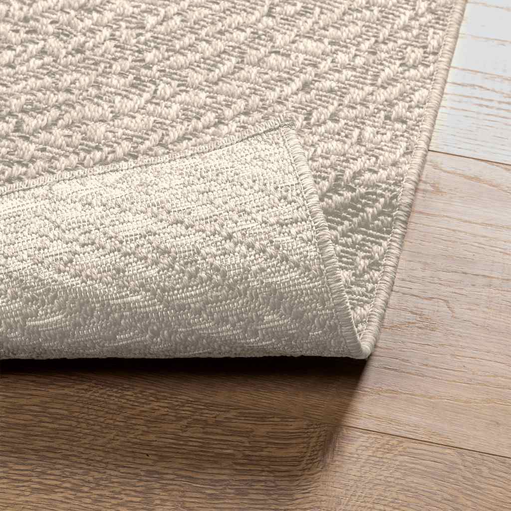Vloerkleed ZIZUR room binnen en buiten 80x250 cm jute look is nu te koop bij PeponiXL, paradijselijk wonen!