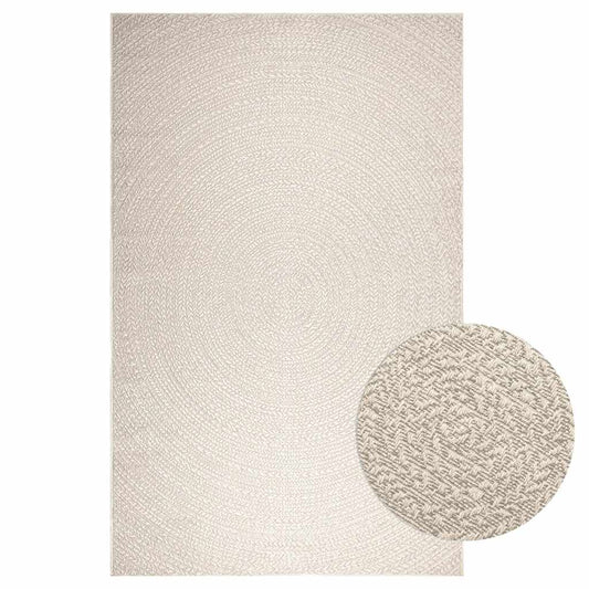 Vloerkleed ZIZUR room binnen en buiten 200x290 cm jute look is nu te koop bij PeponiXL, paradijselijk wonen!