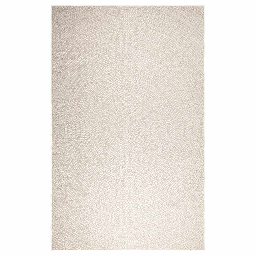 Vloerkleed ZIZUR room binnen en buiten 200x290 cm jute look is nu te koop bij PeponiXL, paradijselijk wonen!
