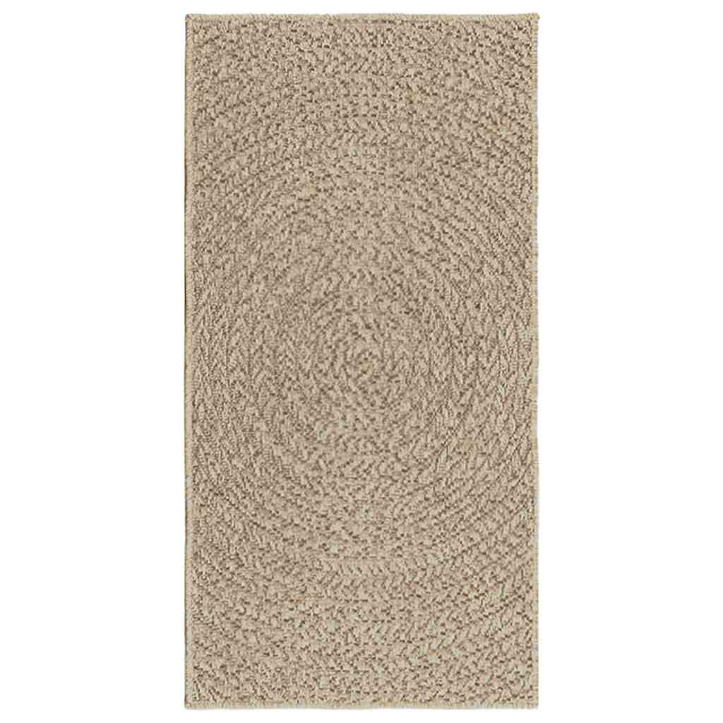 Vloerkleed ZIZUR beige binnen en buiten 60x110 cm jute look is nu te koop bij PeponiXL, paradijselijk wonen!