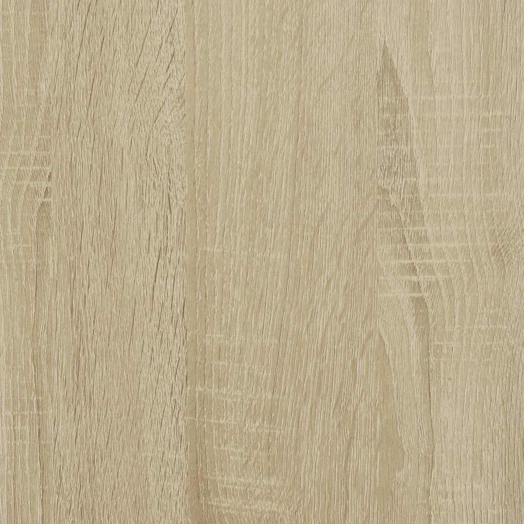 Opbergbox met deksel 60x40x51,5 cm bewerkt hout sonoma eiken is nu te koop bij PeponiXL, paradijselijk wonen!