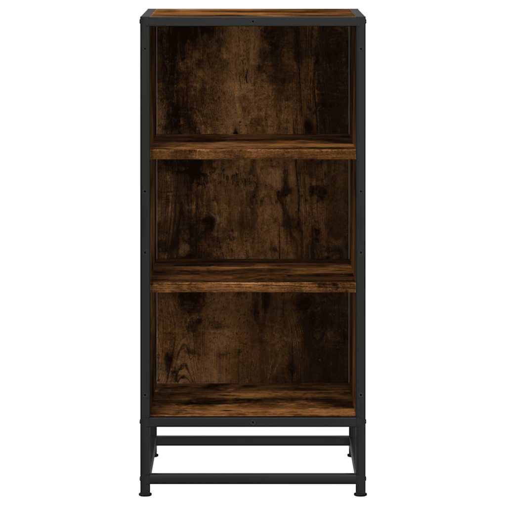Dressoir 35,5x35x76 cm bewerkt hout en metaal gerookt eiken is nu te koop bij PeponiXL, paradijselijk wonen!