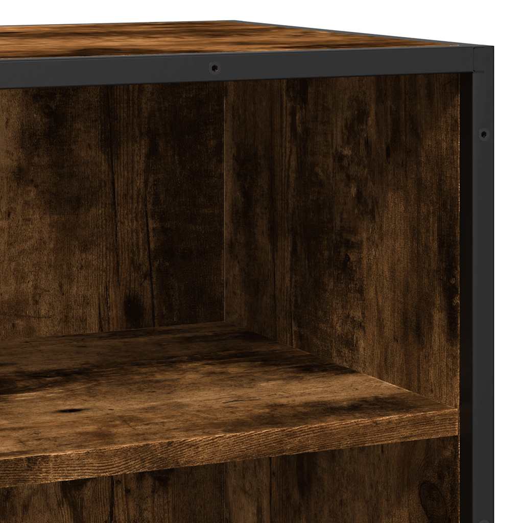 Dressoir 35,5x35x76 cm bewerkt hout en metaal gerookt eiken is nu te koop bij PeponiXL, paradijselijk wonen!