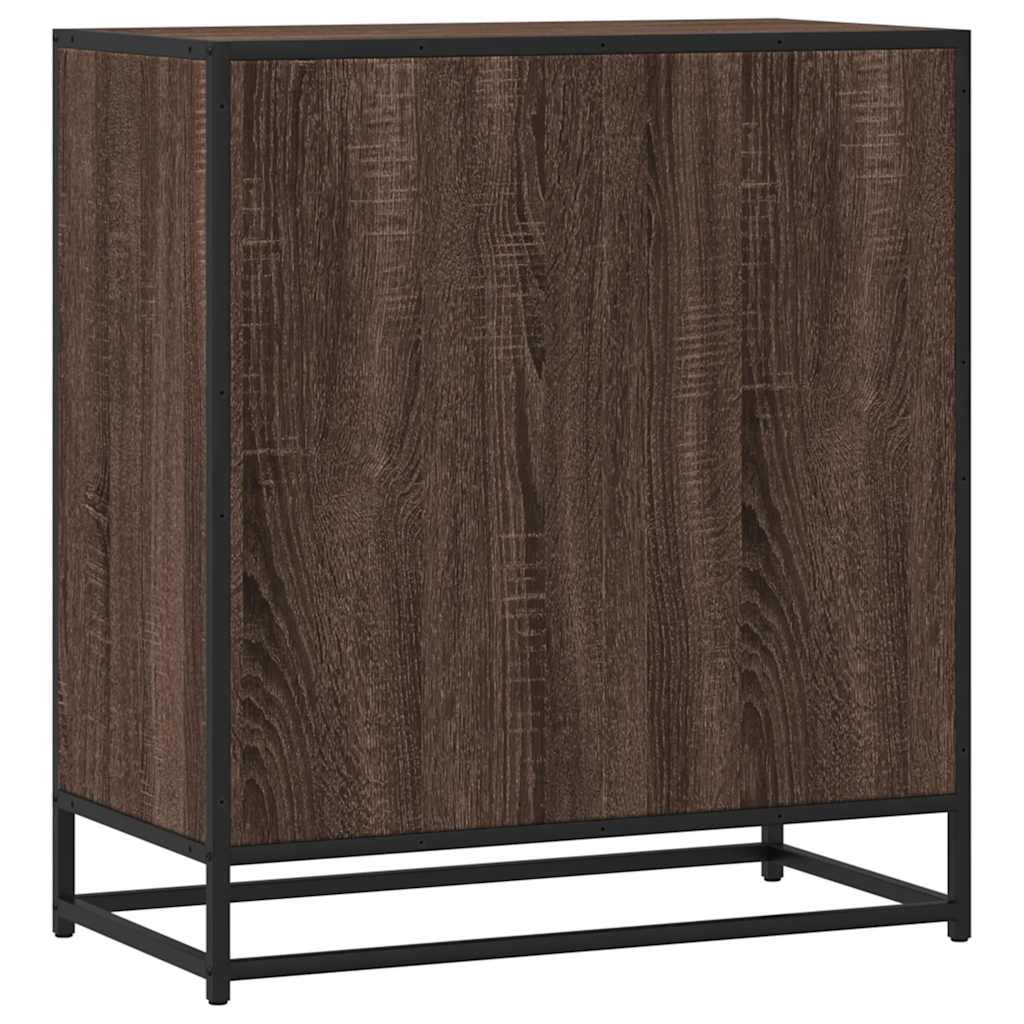 Dressoir 68x35x76 cm bewerkt hout bruin eikenkleur is nu te koop bij PeponiXL, paradijselijk wonen!