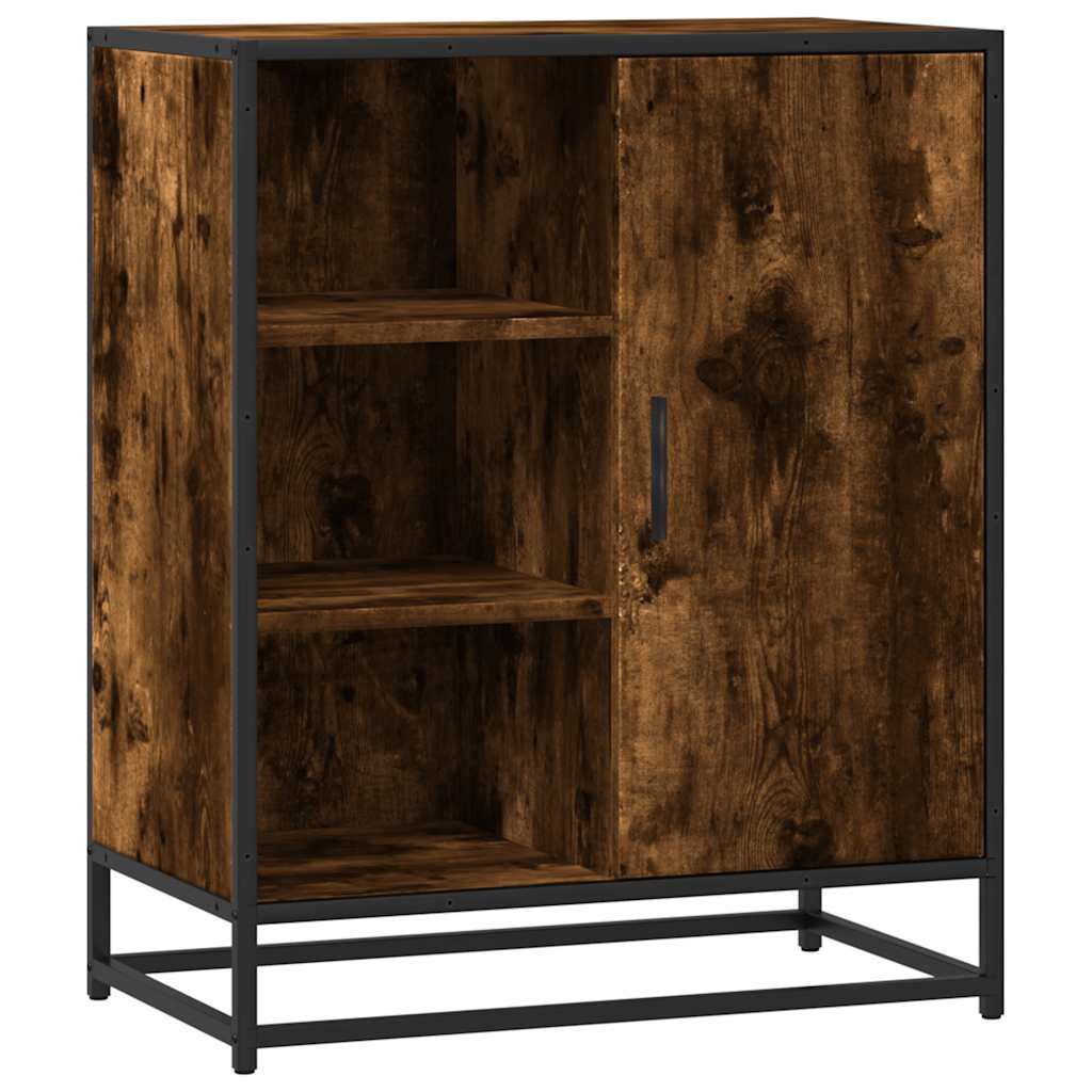 Dressoir 62x35x76 cm bewerkt hout gerookt eikenkleurig is nu te koop bij PeponiXL, paradijselijk wonen!