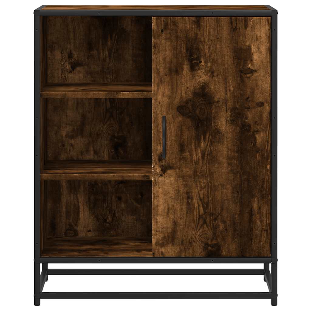 Dressoir 62x35x76 cm bewerkt hout gerookt eikenkleurig is nu te koop bij PeponiXL, paradijselijk wonen!