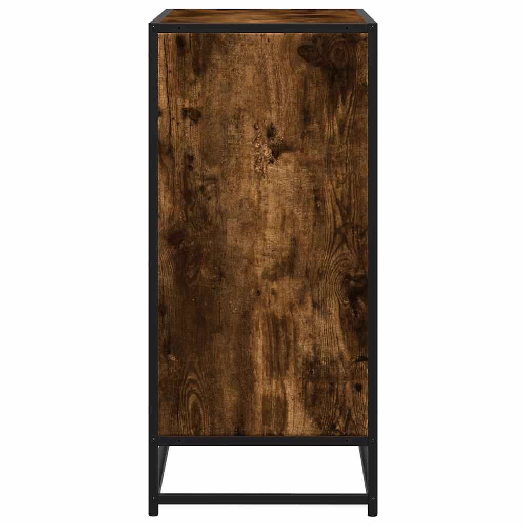 Dressoir 68x35x76 cm bewerkt hout gerookt eikenkleurig is nu te koop bij PeponiXL, paradijselijk wonen!