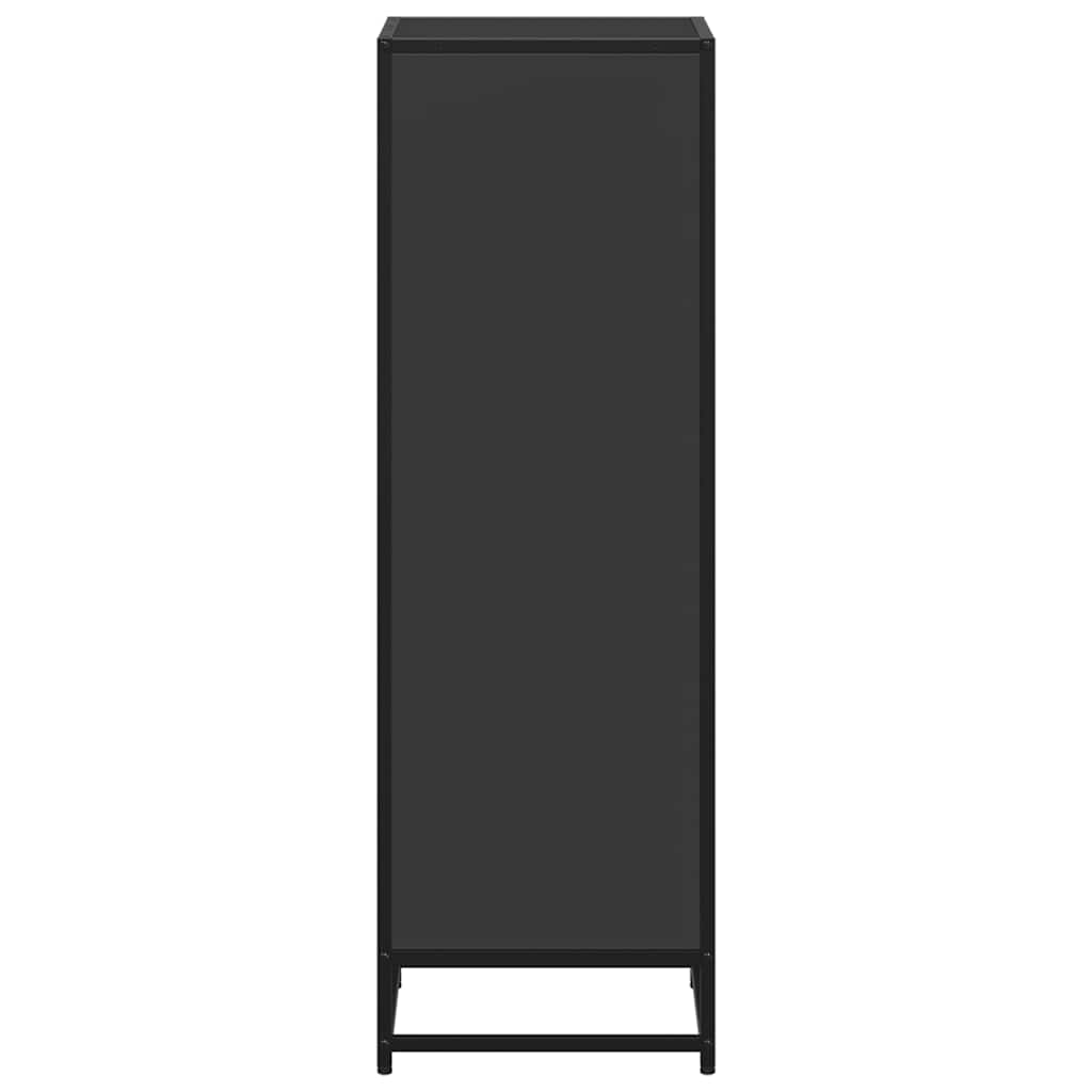 Boekenkast 40x35x107,5 cm bewerkt hout zwart is nu te koop bij PeponiXL, paradijselijk wonen!