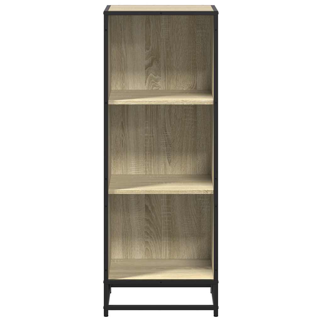 Boekenkast 40x35x107,5 cm bewerkt hout sonoma eikenkleurig is nu te koop bij PeponiXL, paradijselijk wonen!
