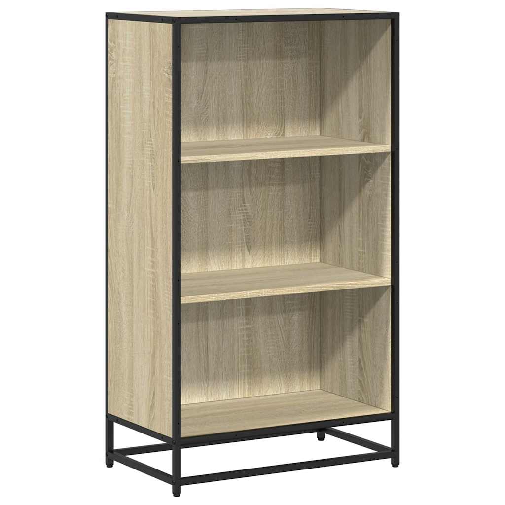 Boekenkast 60x35x107,5 cm bewerkt hout sonoma eikenkleurig is nu te koop bij PeponiXL, paradijselijk wonen!