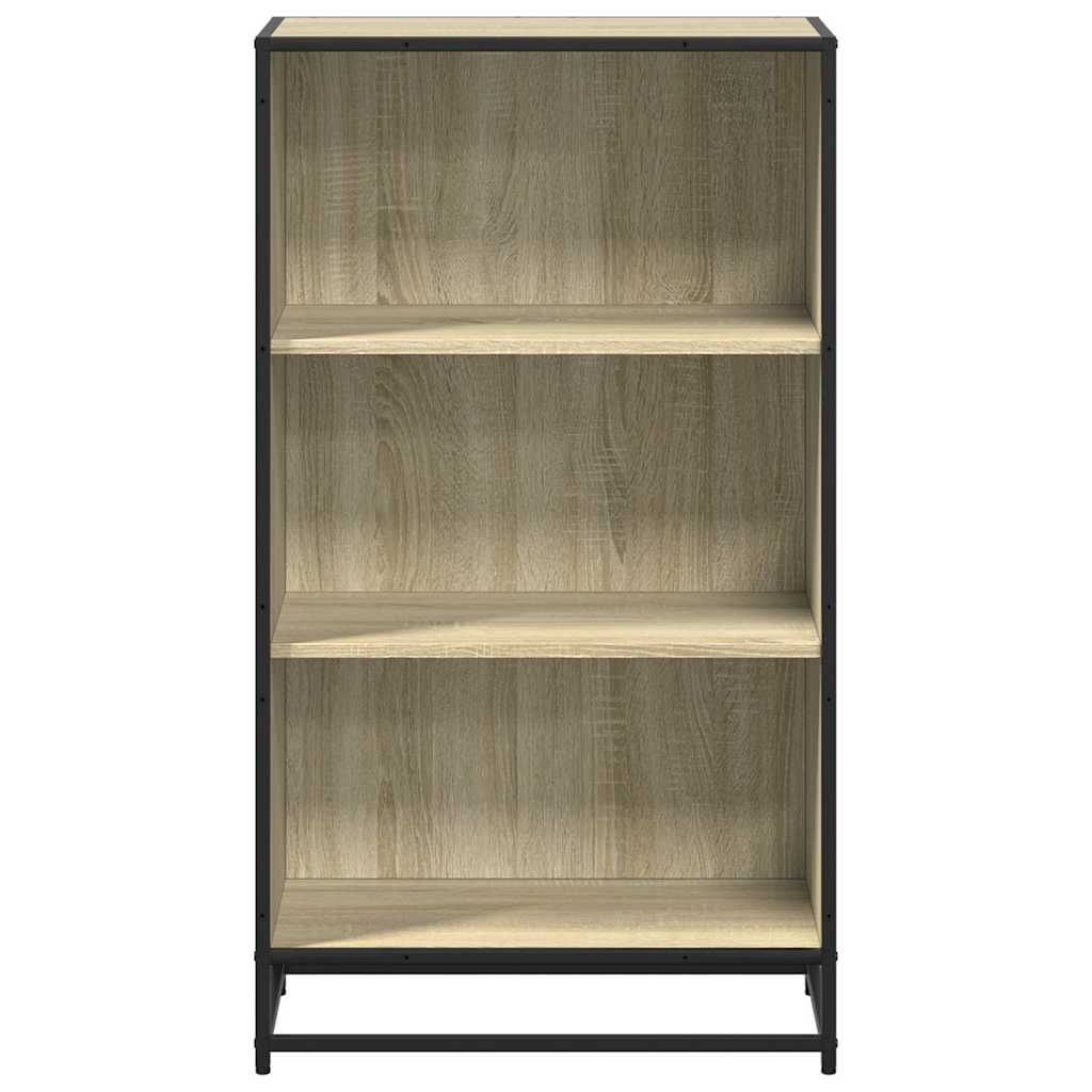 Boekenkast 60x35x107,5 cm bewerkt hout sonoma eikenkleurig is nu te koop bij PeponiXL, paradijselijk wonen!
