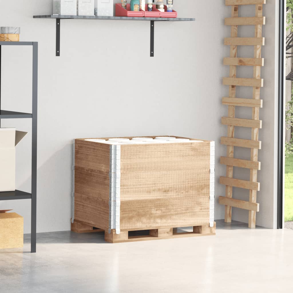 Palletopzetranden 3 st 80x60 cm massief grenenhout is nu te koop bij PeponiXL, paradijselijk wonen!